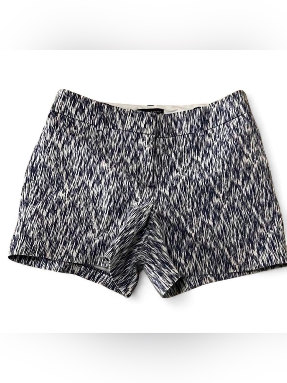 Willi Smith Blue and White Chino Shorts